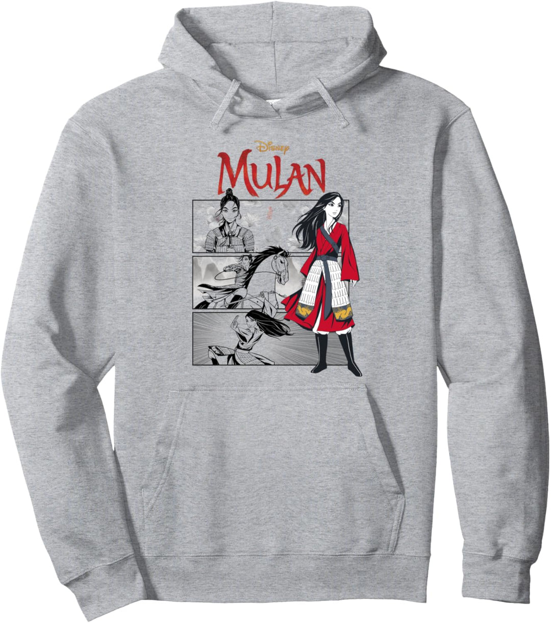 Disney Mulan Live Action Comic Panels Pullover Hoodie