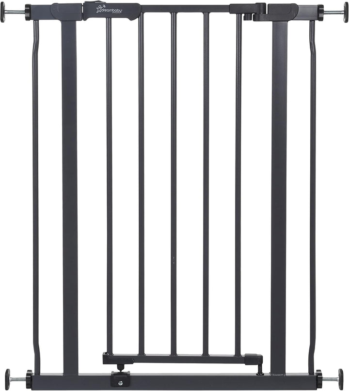Dreambaby AVA Slimline Babyschutzgitter – sicheres & ausziehbares Druckgitter für Treppen und Hunde