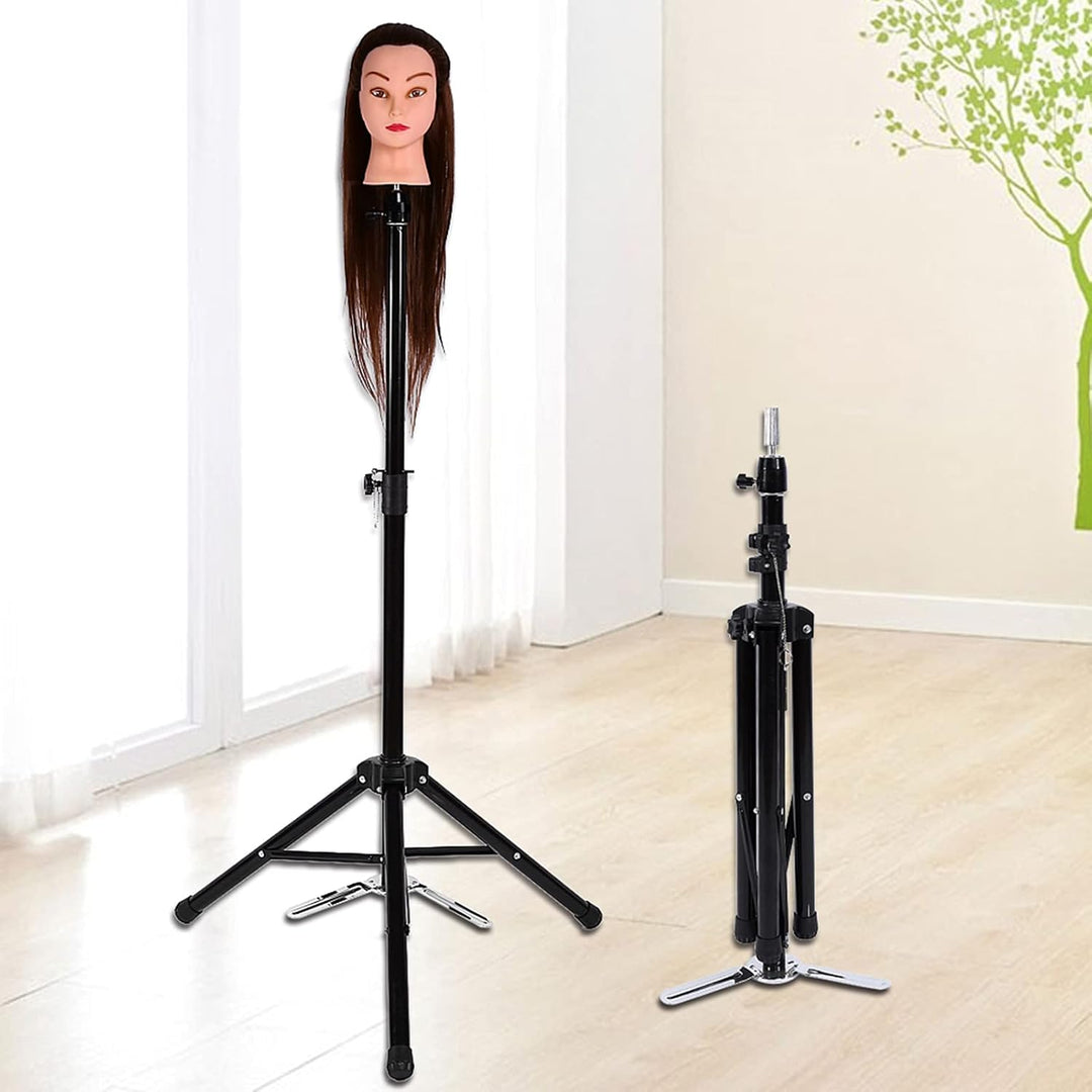 BRRNOO VERSTELLBARER STATIVSTÄNDER FÜR FRISEURS-TRAININGSMANNEQUIN-MANIKIN-KOPF FÜR SALON PROFESSION