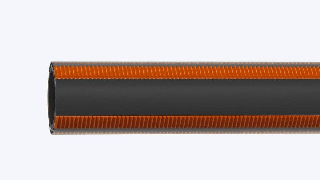 Gardena Comfort FLEX Schlauch 13 mm (1/2 Zoll), 50 m: Formstabiler, flexibler Gartenschlauch mit Pow
