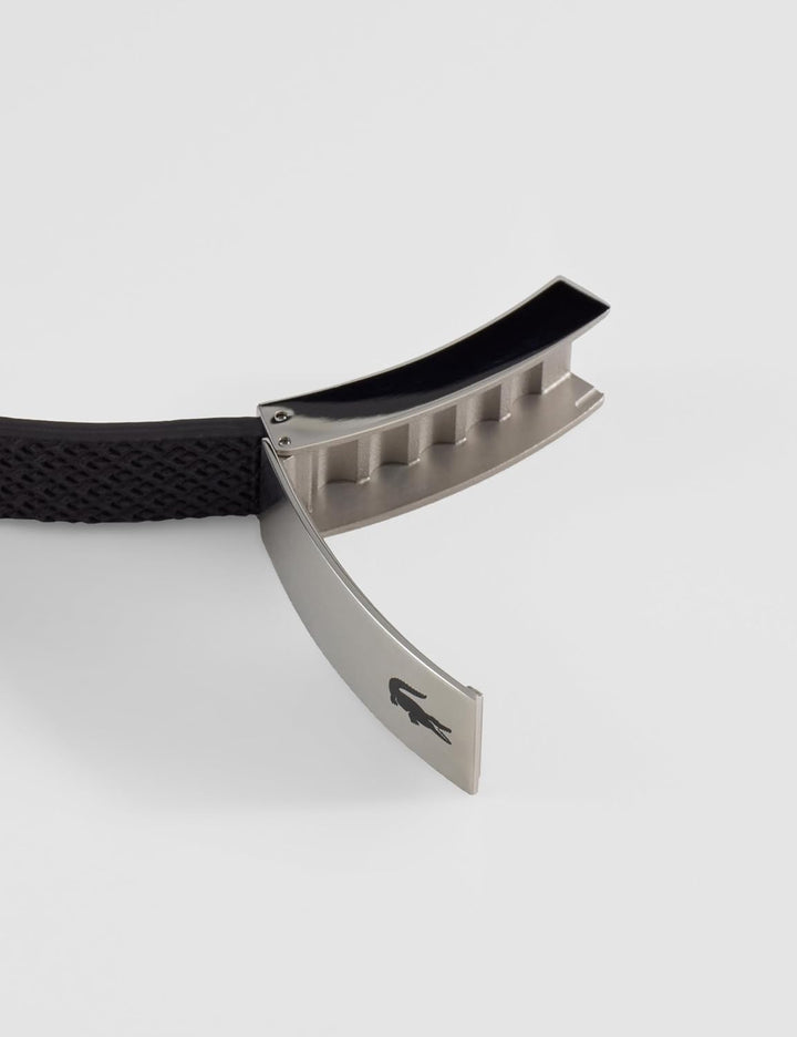 Lacoste Lederarmband für Herren Kollektion PORT Verziert mit petit piqué Muster - 2040110