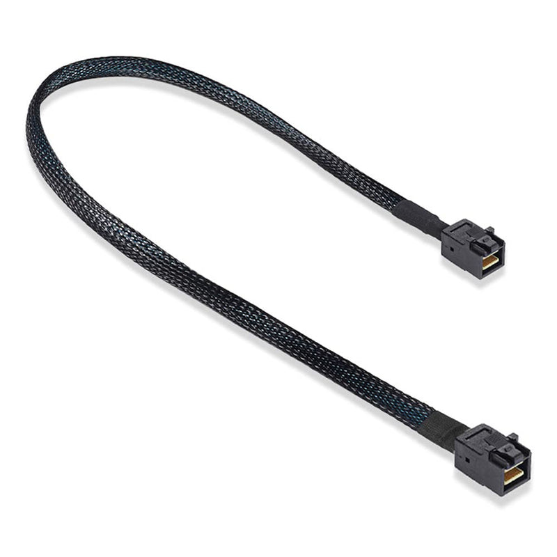 NFHK Internes Mini SAS HD SFF-8643 auf Mini SAS HD HD SFF-8643 Daten-Server, Raid Kabel, 50 cm