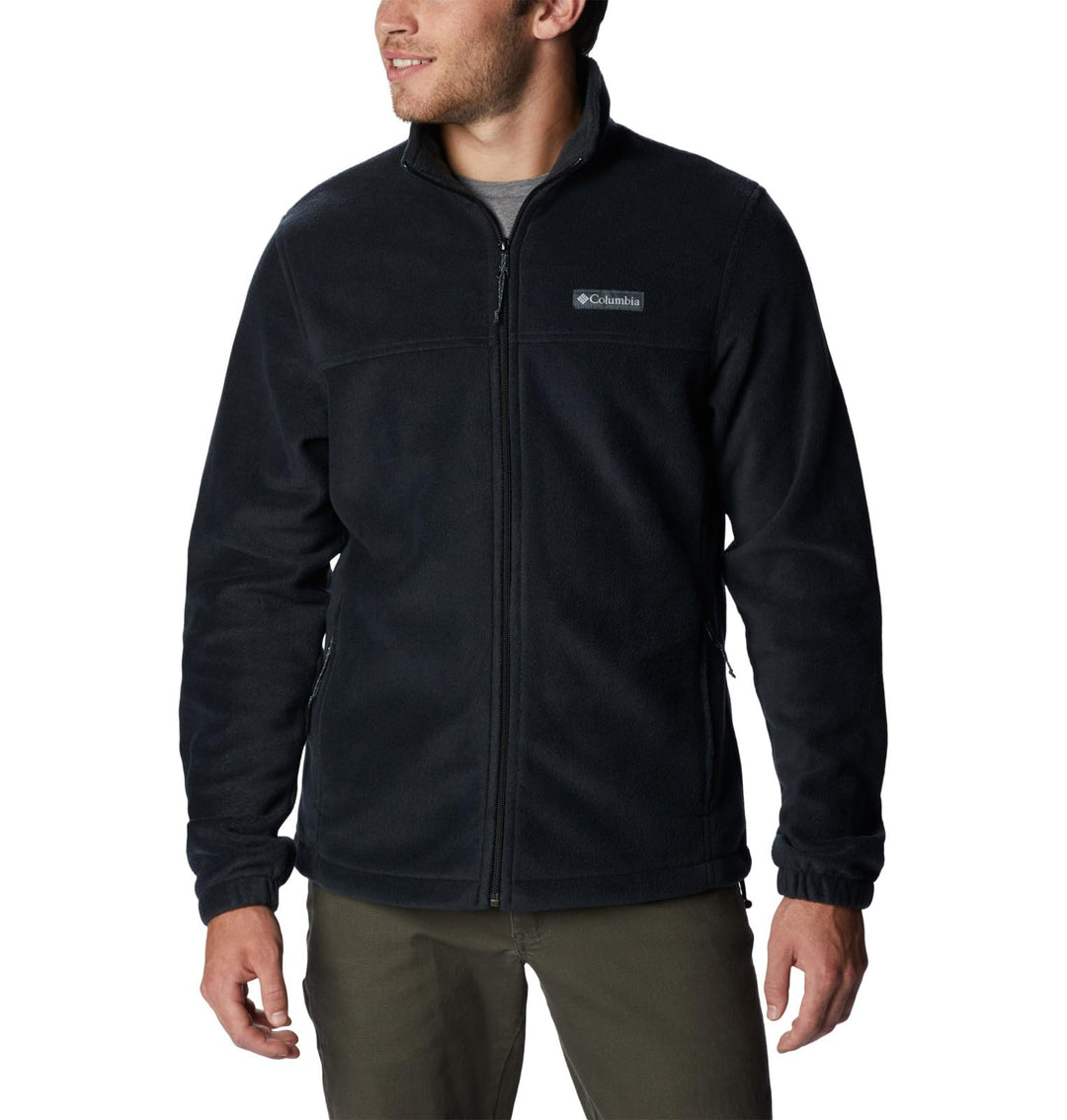 Columbia Steens Mountain 2.0 Herren-Fleecejacke mit durchgehendem Reissverschluss S Schwarz, S Schwa