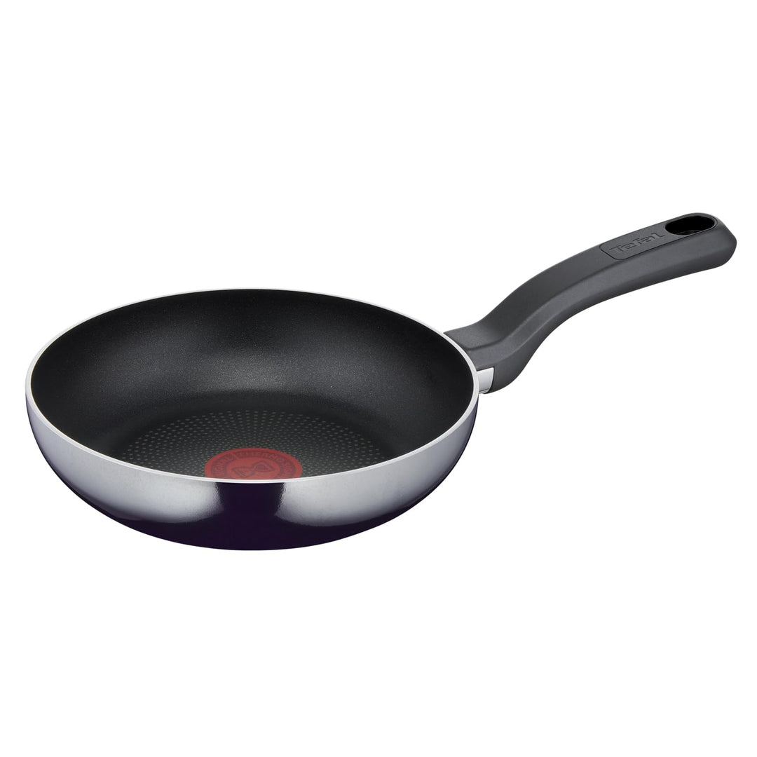 Tefal D52602 Resist Bratpfanne 20 cm | sichere Titanium Antihaftversiegelung | Thermo-Signal Tempera