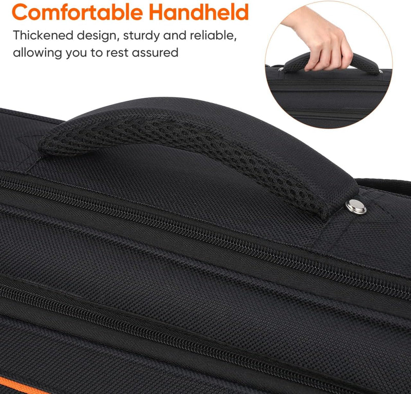 Vaguelly Trompete Bagtrumpet Rucksack Leichte Trompete Gig Bag mit Verstellbaren Schultergurten Musi