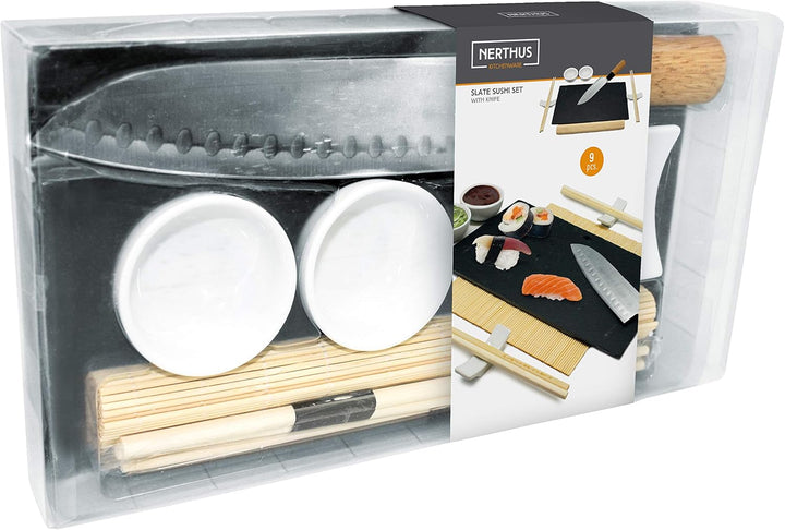 Nerthus FIH 357 Sushi-Set, Schwarz