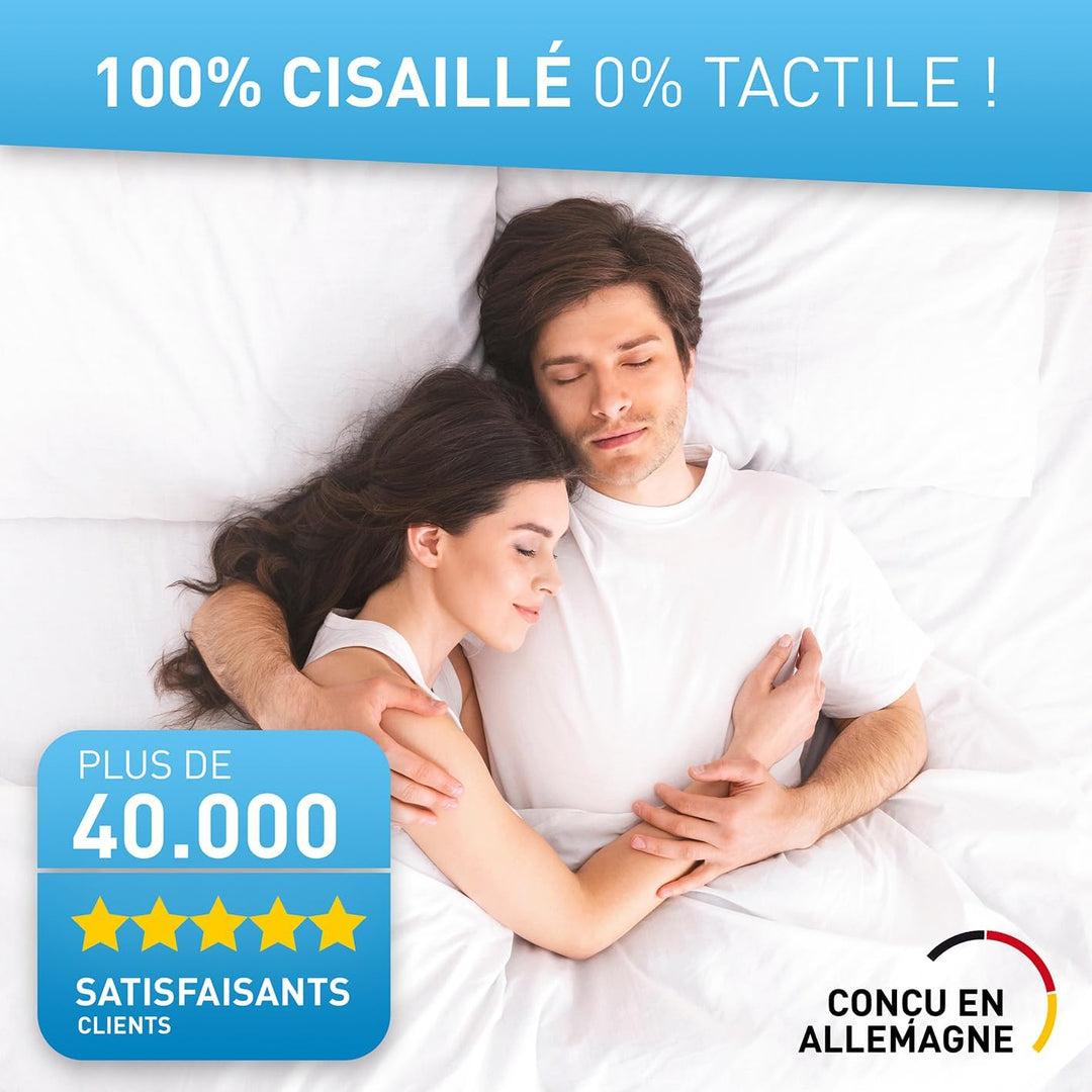 FLIPLINE Liebesbrücke für Matratzen ALL-IN-ONE Premium Set [200x18cm] für Familien & Paare mit rissf