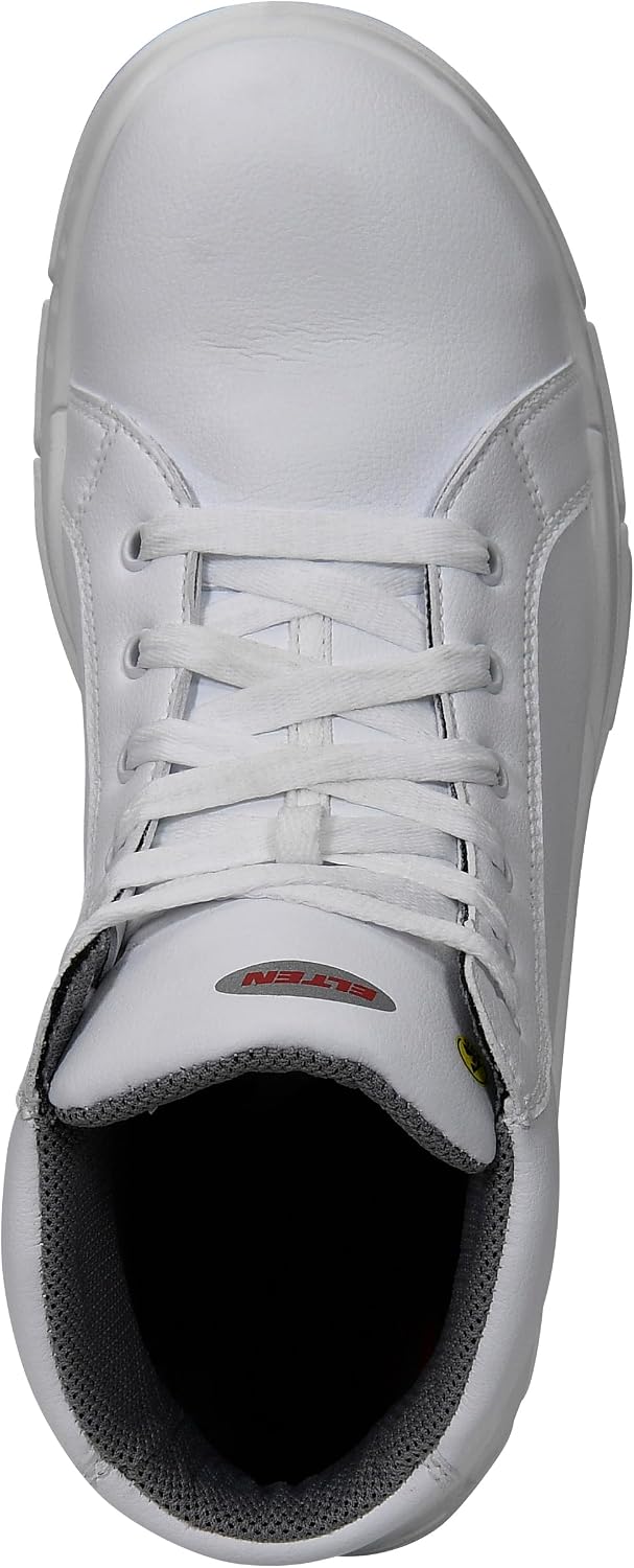 Elten Sicherheitsschnürstiefel "White Loop Mid" ESD S2, Grösse 41, 76016 41 EU, 41 EU