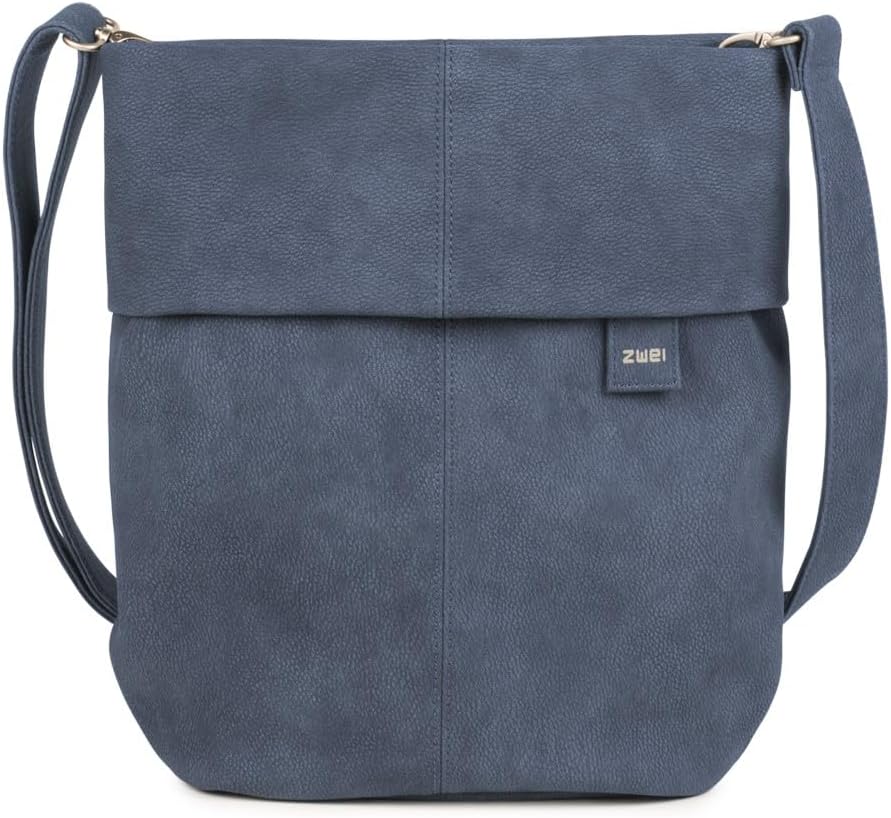 Zwei MADEMOISELLE M12: Elegante A4 Handtasche aus Glattem Kunstleder - Sicherer Verschluss, Vielseit