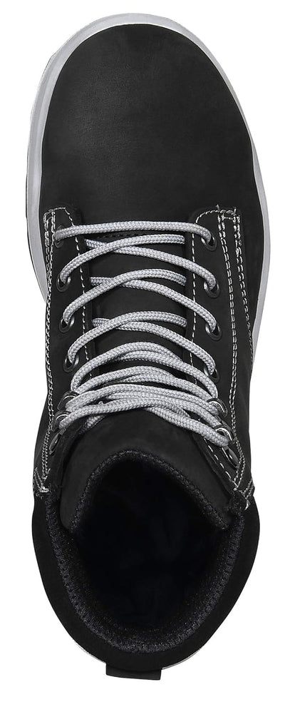 ELTEN Sicherheitsschuhe LILLY black Mid ESD S3, Damen, Lederschuh, robust, leicht, Schwarz, Stahlkap