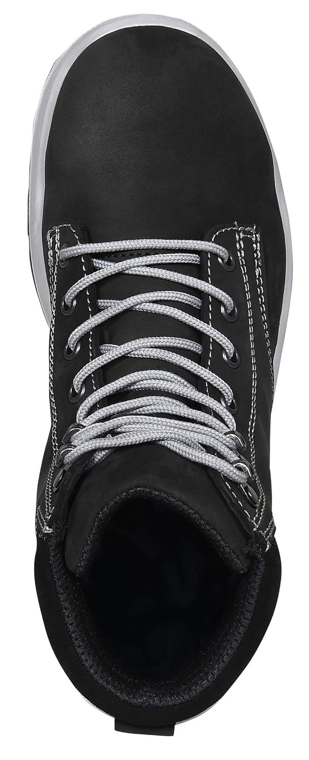 ELTEN Sicherheitsschuhe LILLY black Mid ESD S3, Damen, Lederschuh, robust, leicht, Schwarz, Stahlkap