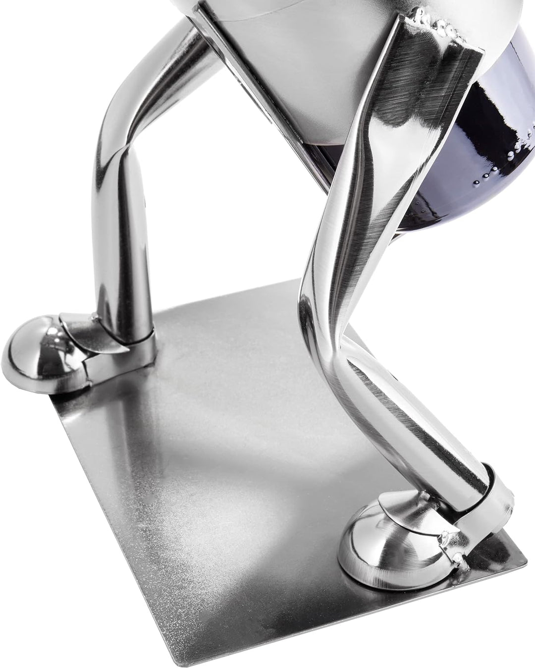 Brubaker Weinflaschenhalter Tennisspielerin - Metall Skulptur Flaschenständer - Wein Geschenk für Te