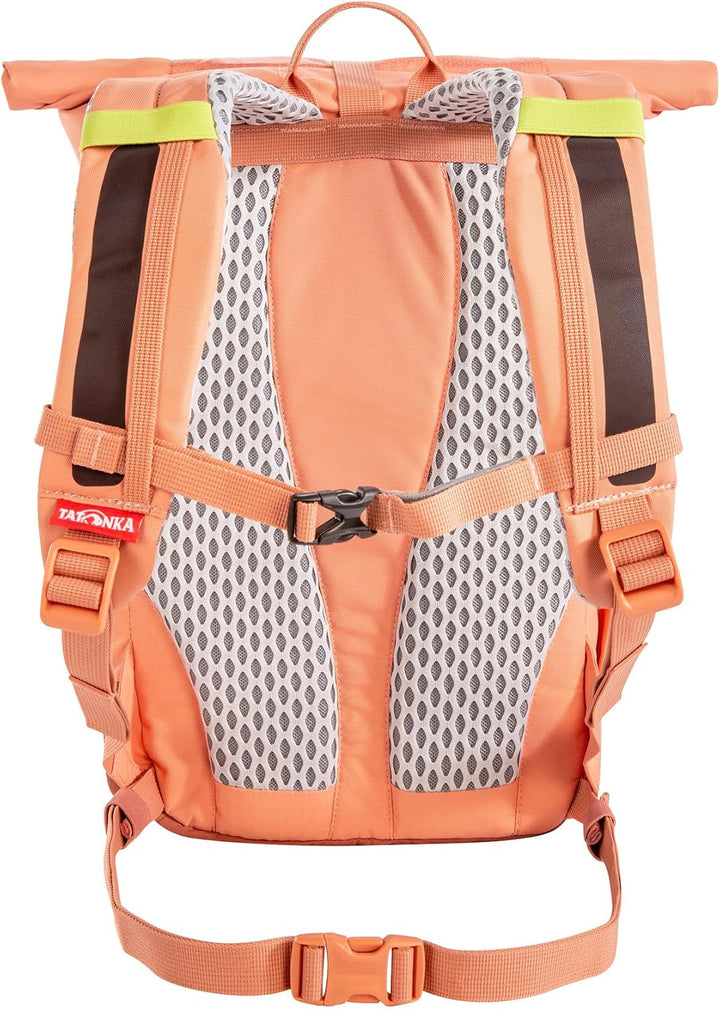 Tatonka Unisex Kinder Rolltop Pack Jr 14 Rucksack (1er Pack), Apricot