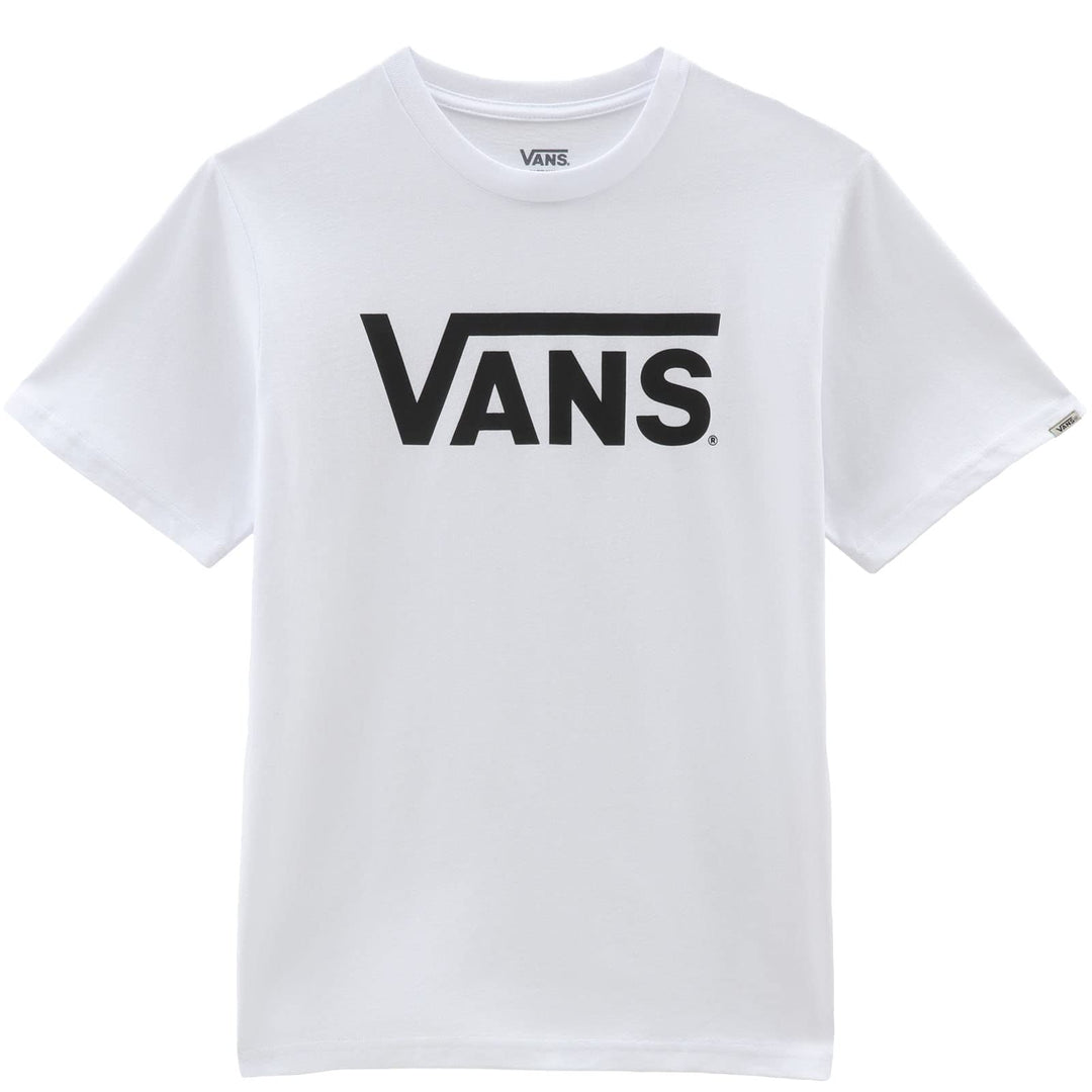 Vans Unisex Kinder Classic T-Shirt 8-10 Jahre White-black, 8-10 Jahre White-black