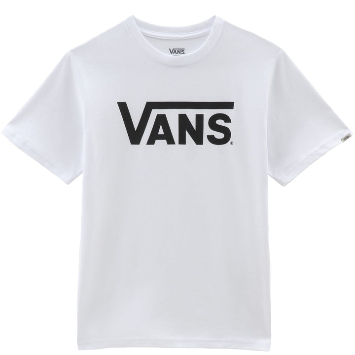 Vans Unisex Kinder Classic T-Shirt 8-10 Jahre White-black, 8-10 Jahre White-black