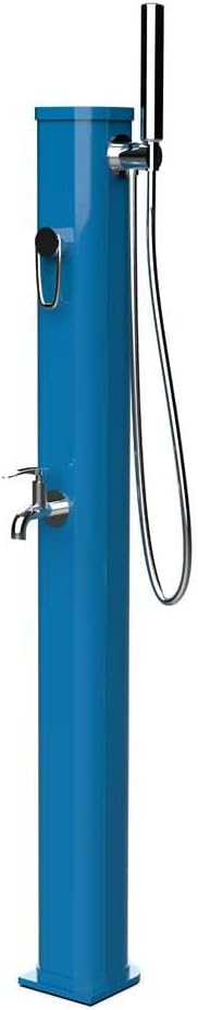 Formidra Recovera, Solardusche Jolly Go2 Ral5019 Blaues Capri, Garten, Wasserausrüstung und Gartenwe