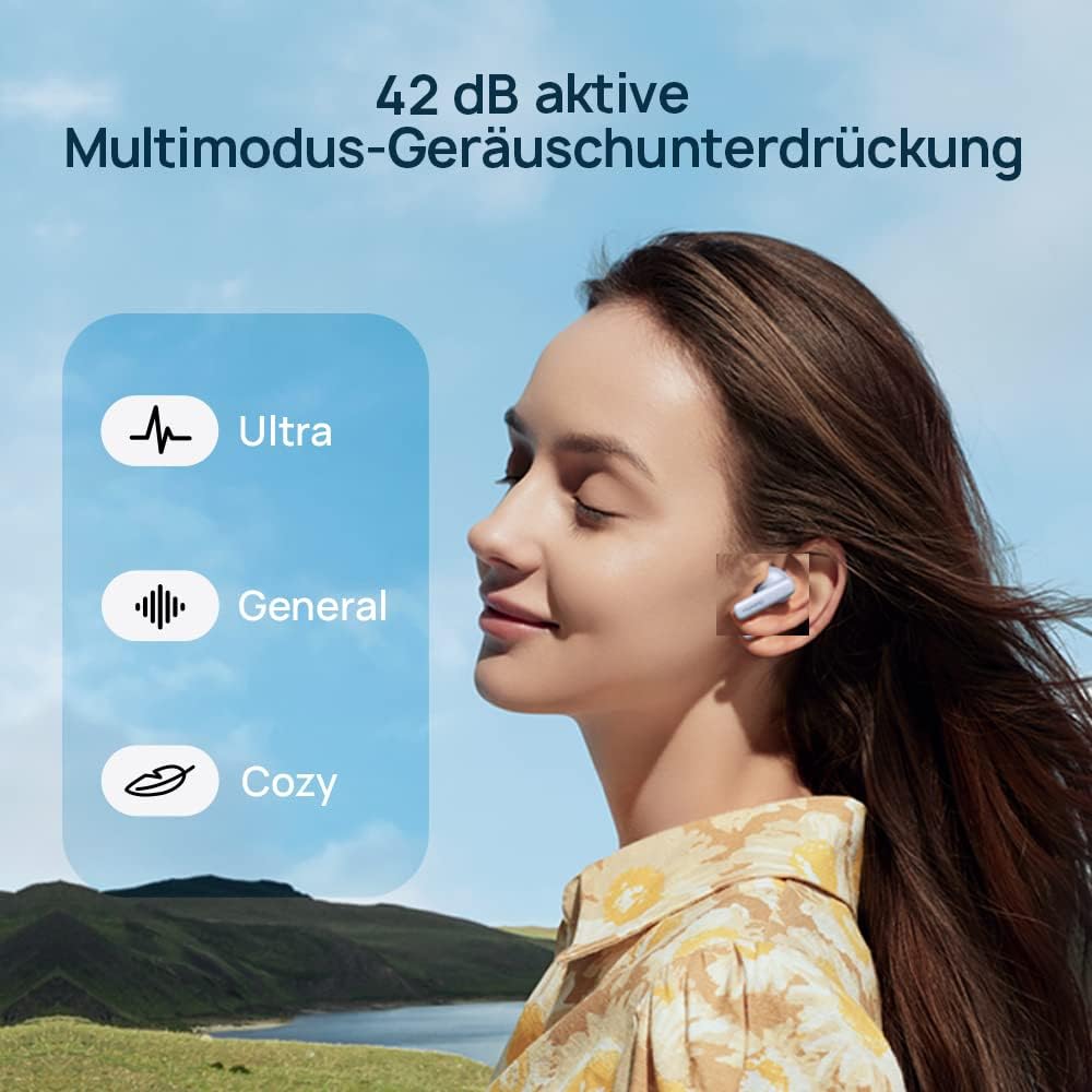 HUAWEI FreeBuds 5i Kabellose Kopfhörer, TWS Bluetooth Kopfhörer, Hi-Res Sound, Multi-Modus Geräuschu