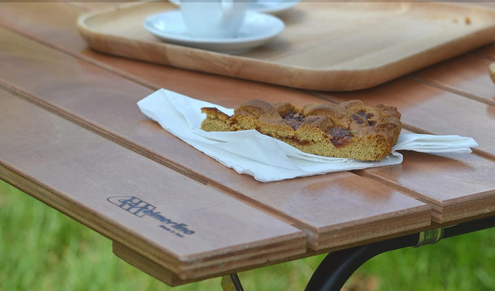 Castelmerlino 280 Folding Okumè table cm 100x60