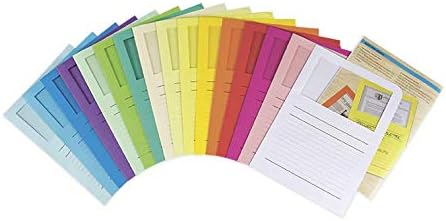 Elco Ordo Classico Papier-Organisationsmappen 220 x 310 mm 120 g/m² mit Aufdruck und Sichtfenster 18