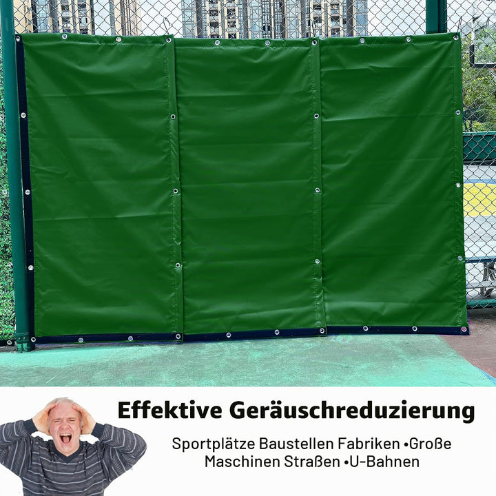 Schallschutz Vorhang Heavey Schallmauer, temporäre Bau Verkehrs Industrie Sportplätze Outdoor-Schall