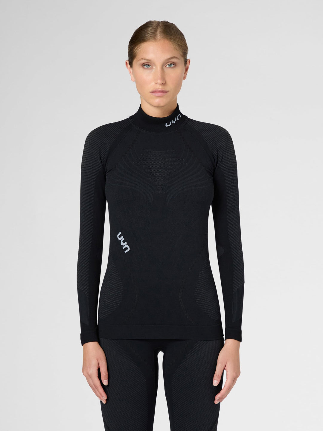 UYN Damen Ambityon Uw undertrøje Damen Unterhemd, Blackboard/Anthracite/White, XS EU