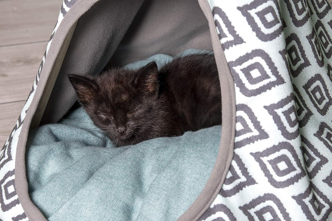 Karlie Katzenzelt Tipi L: 50 cm B: 50 cm H: 70 cm mint, mint