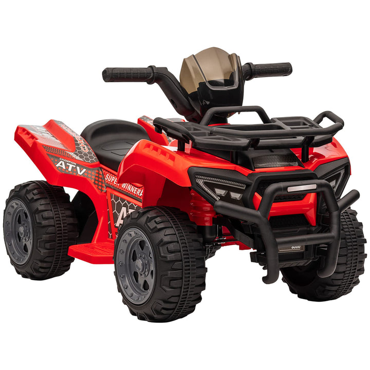 HOMCOM Kinder Quad Elektro 6V Kinderquad mit Vorwärtsfunktion, Musik, Elektro-Quad für Kinder 1,5-3