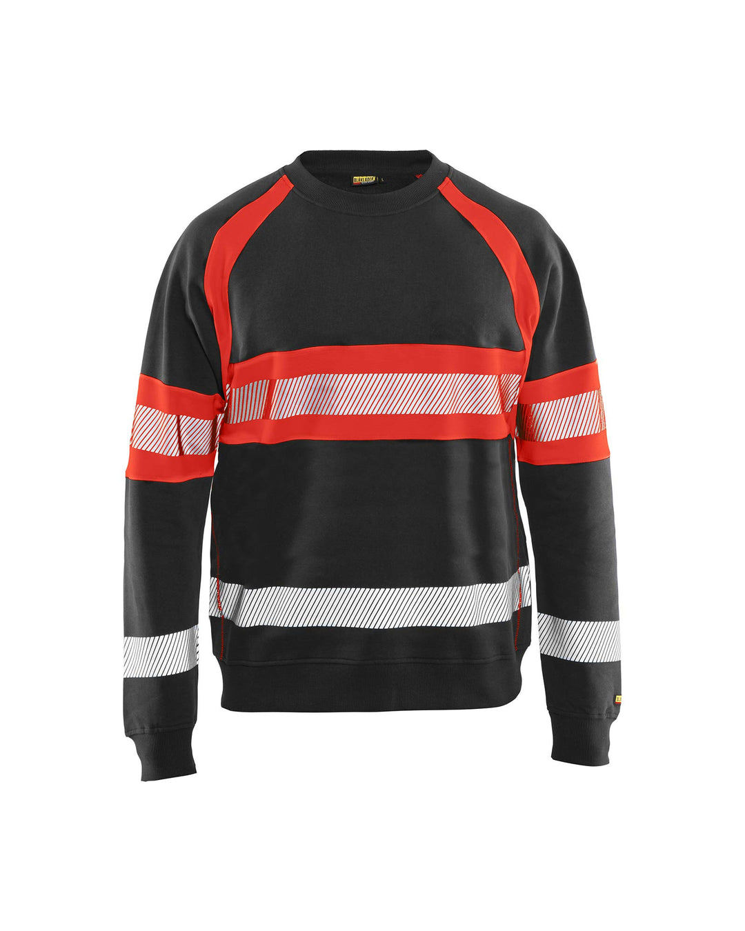 Blaklader 33591158 HOCHVISKOSER PULLOVER, schwarz/rot, grootte XS