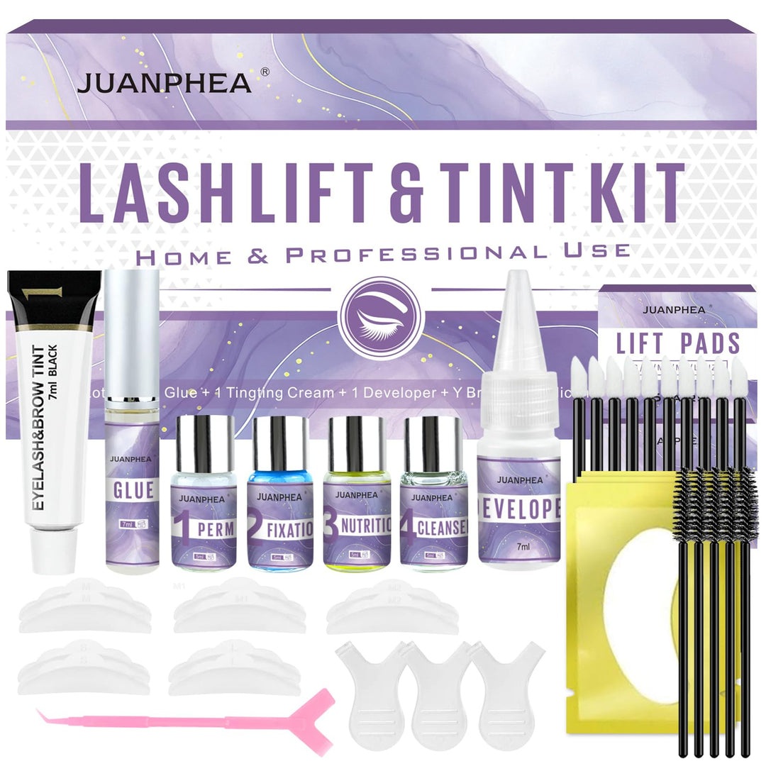 Wimpernlifting Set mit Schwarz, 2026 Lash lifting set mit Schwarz, Professionell Natürliche & Dicker