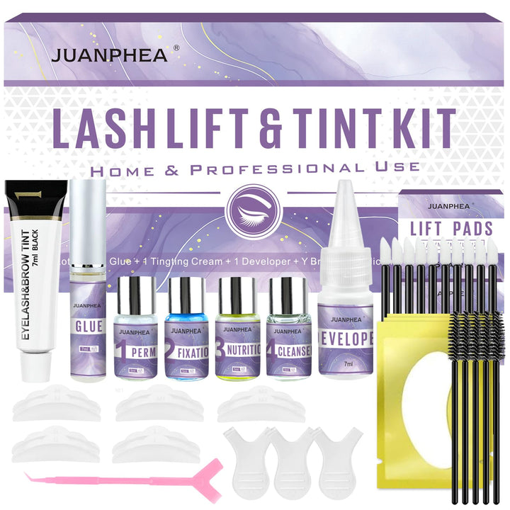 Wimpernlifting Set mit Schwarz, 2026 Lash lifting set mit Schwarz, Professionell Natürliche & Dicker