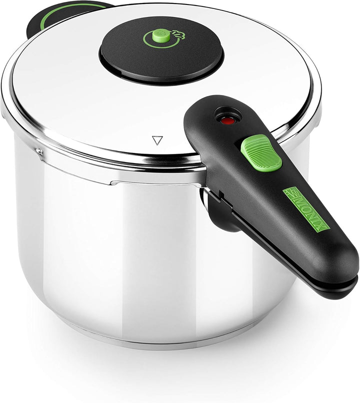 Monix M911005 Presto Druckkochtopf 6 L Silber, 6 L Silber