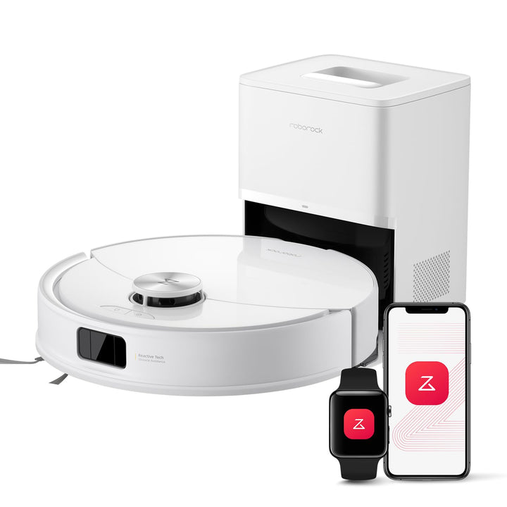 roborock Q10 S5+ Saugroboter mit Wischfunktion, 10.000 Pa HyperForce Saugkraft, Dual Anti-Tangle Sys