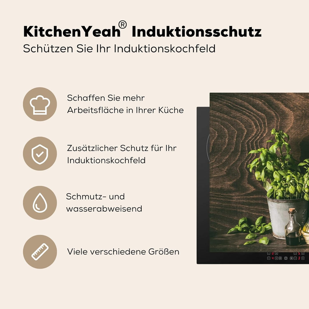 Herdabdeckplatte Einteilig Küche Ceranfeld Abdeckplatte Cerankochfeld Abdeckung Induktionskochfeld S
