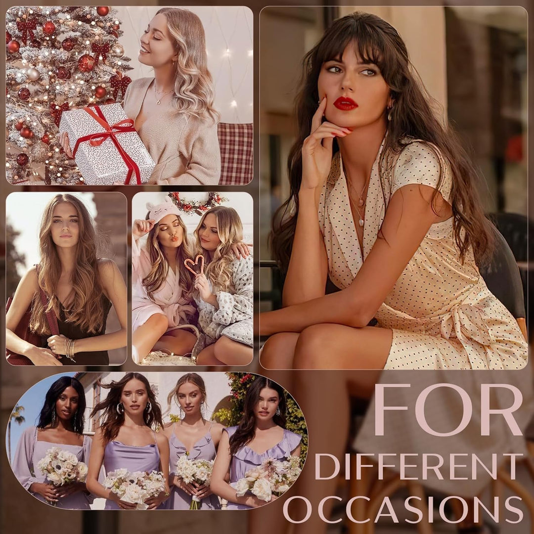 SEGO Haarverlängerungen Clip in Extensions DICKER 7A 100% Echtes menschliches Haar 1 Teilig 5 Clips