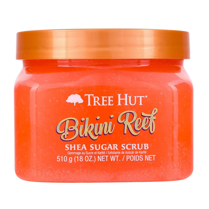 Tree Hut Reef Shea Sugar Scrub Bikini, 470 ml, ultra-feuchtigkeitsspendend und peelingend für die Pf