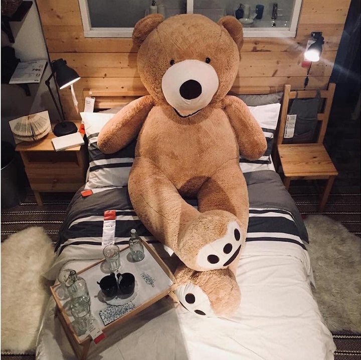 bananair - Riesen Teddybär XXL, 130 bis 340 cm - CE-Zertifiziert, Kuschelig und Flauschig, Versicher