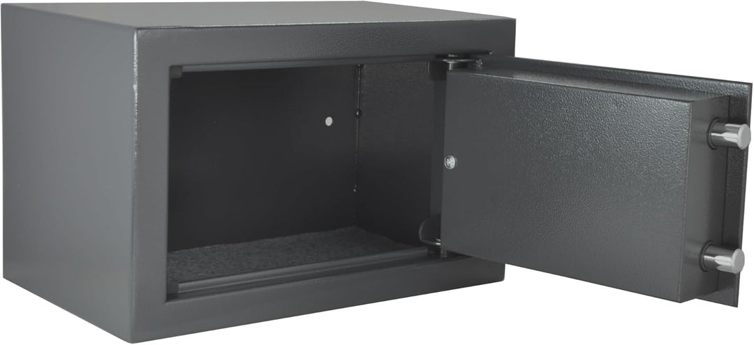 Tresor Möbeltresor Safe Mechanisches Kombinationsschloss + Doppelbartschloss Schranksafe Geldschrank
