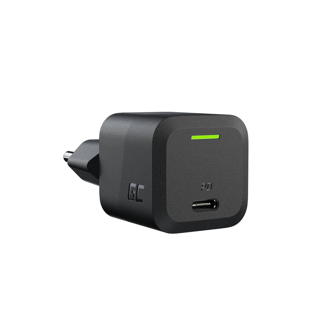 USB C Ladegerät Green Cell GaN 33W 1 Port USB Handy Schnellladegerät Power Adapter mit PowerDelivery