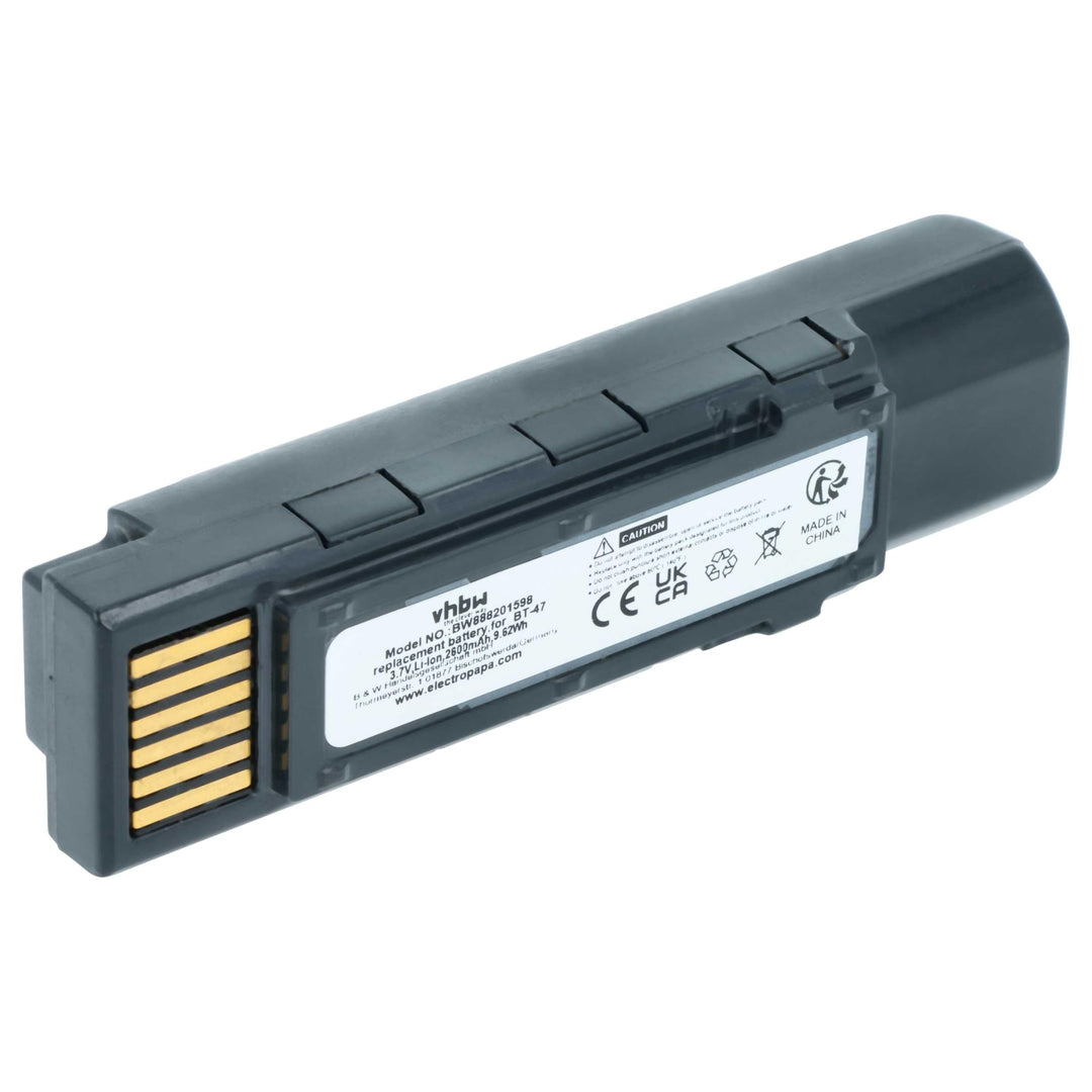vhbw Akku kompatibel mit Datalogic Gryphon GBT4500, GM4500, 4500 Barcodescanner POS (2600mAh, 3,7V,