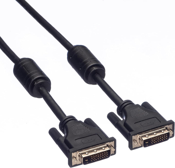 ROLINE Monitorkabel DVI, ST-ST, (24+1) dual link, 7,5 m, 7,5 m