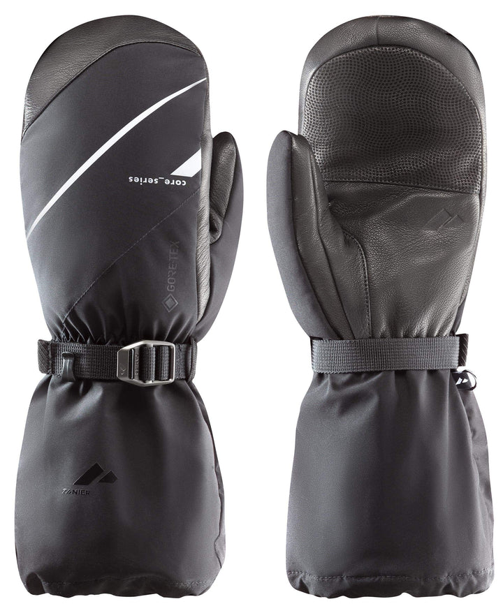 Zanier-Unisex-Fäustlinge-70° NORTH MITTEN 8.5 Schwarz, Weiss, 8.5 Schwarz, Weiss