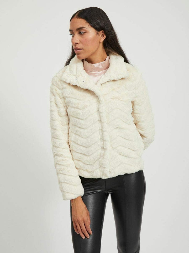 Vila Damen Vialiba Jacket/Su-Noos Jacke 42 Birch, 42 Birch