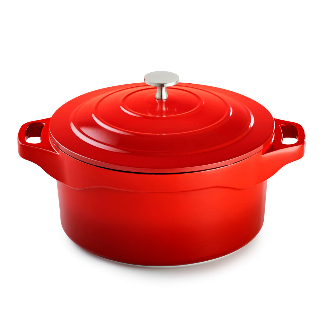 Pradel Excellence - PCUI003002 - Runder Schmortopf Magma aus Aluminiumguss Ø24cm - Antihaftbeschicht