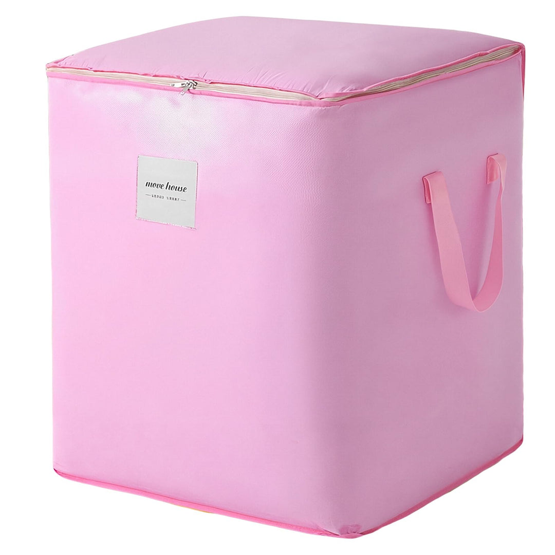Robuste Aufbewahrungsbox Wasserdichte Umzugstasche Rosa 190 l Wiederverwendbare Packtasche für Campi