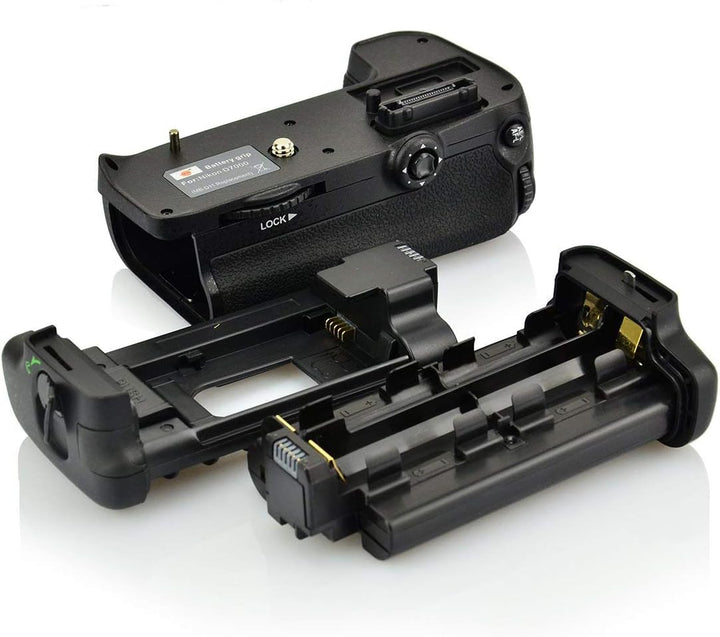 DSTE MB-D11 Batteriegriff + 2X EN-EL15 Batterie + USB Ladegerät Kompatibel für Nikon D7000