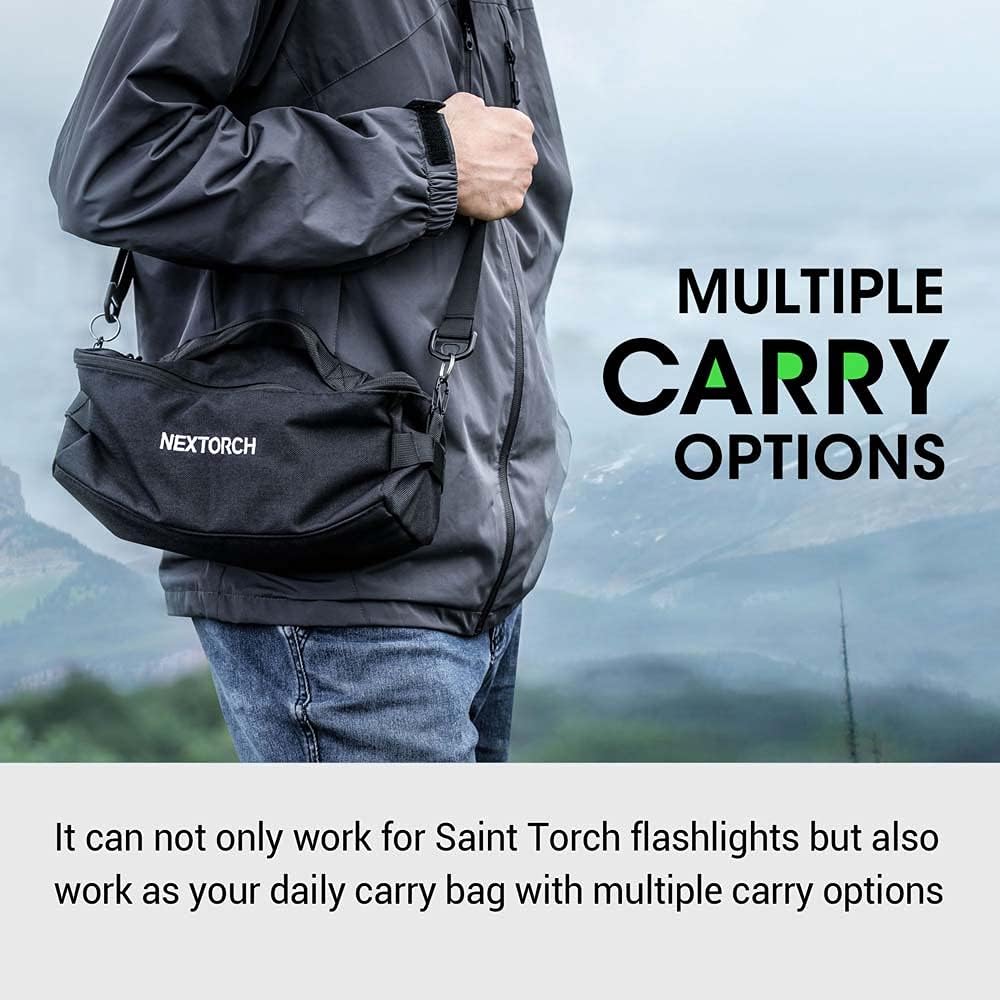 NEXTORCH Saint Torch 31 Professioneller Suchscheinwerfer mit Hochleistungsakku