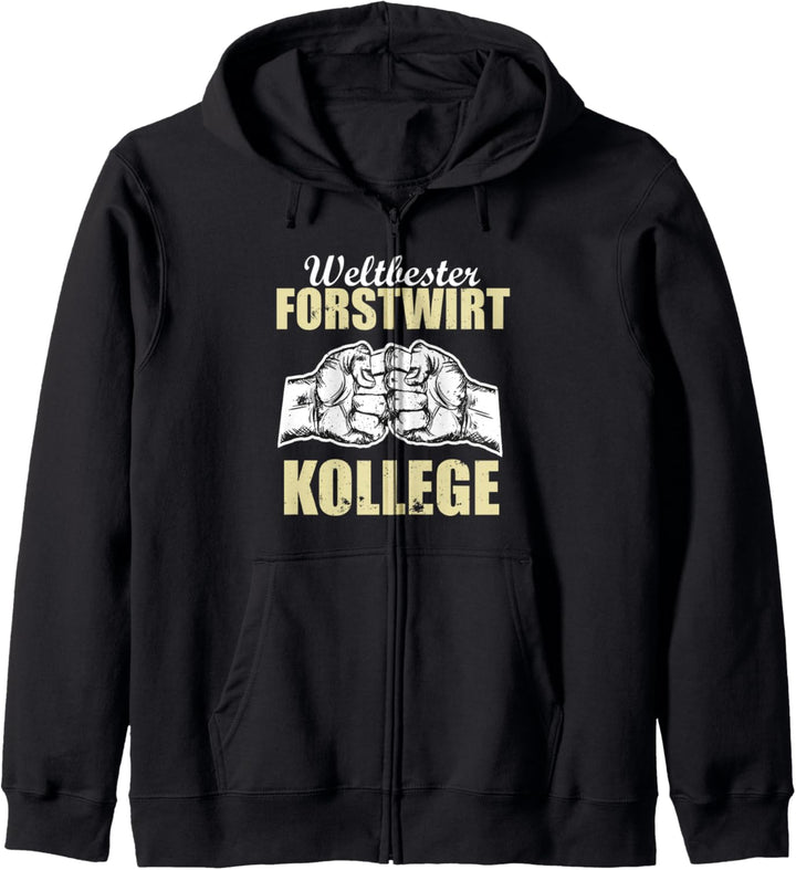 Weltbester Forstwirt Kollege Kapuzenjacke