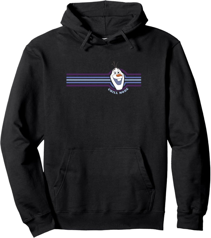 Disney Frozen 2 Olaf Chill Mode Stripes Pullover Hoodie