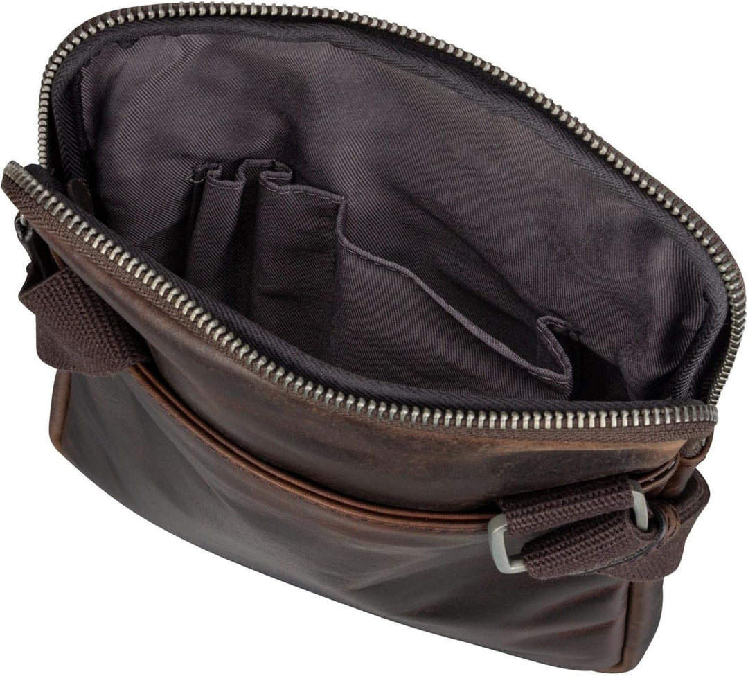 Strellson 4010003243 702 - Brick Lane Marcus Shoulderbag xsvz1 darkbrown Dark Brown, Dark Brown