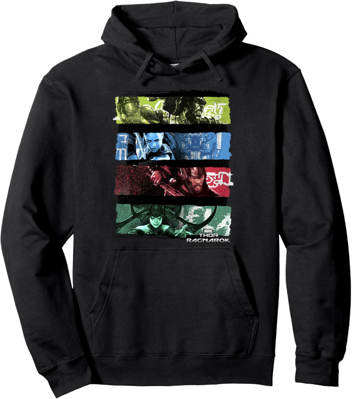Marvel Thor: Ragnarok Character Panels Pullover Hoodie
